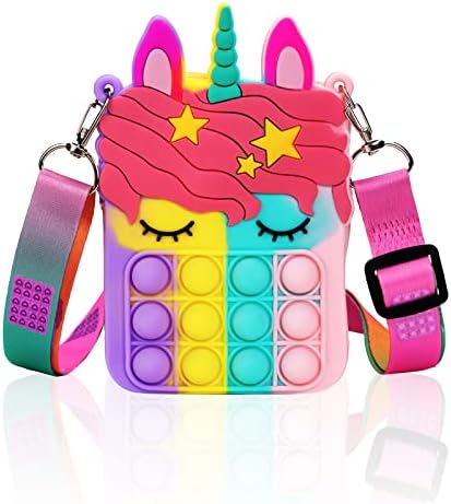 Civan Small Pop Purse: Unicorn Magic Meets Sensory Delight!