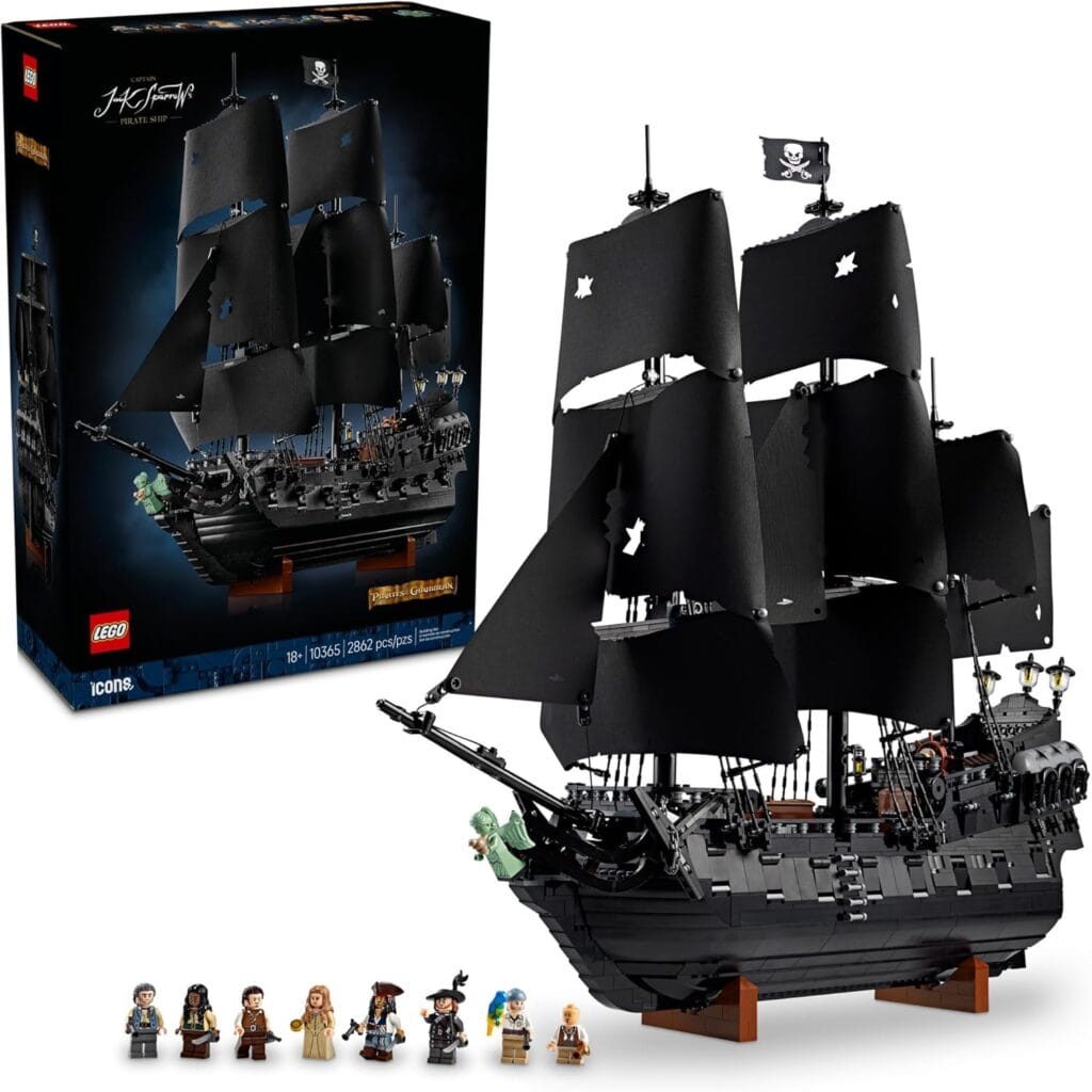 LEGO Icons Captain Jack Sparrow’s Pirate Ship
