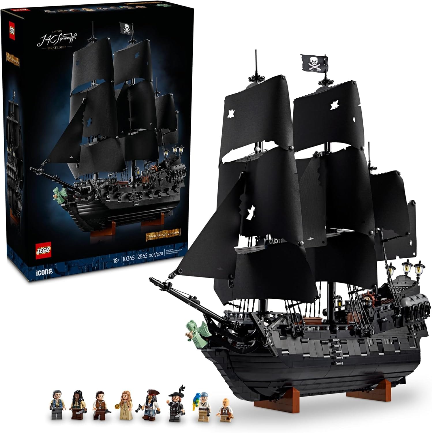 LEGO Icons Captain Jack Sparrow’s Pirate Ship